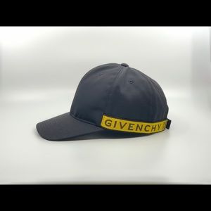 GIVENCHY LOGO WEBBING BALL CAP